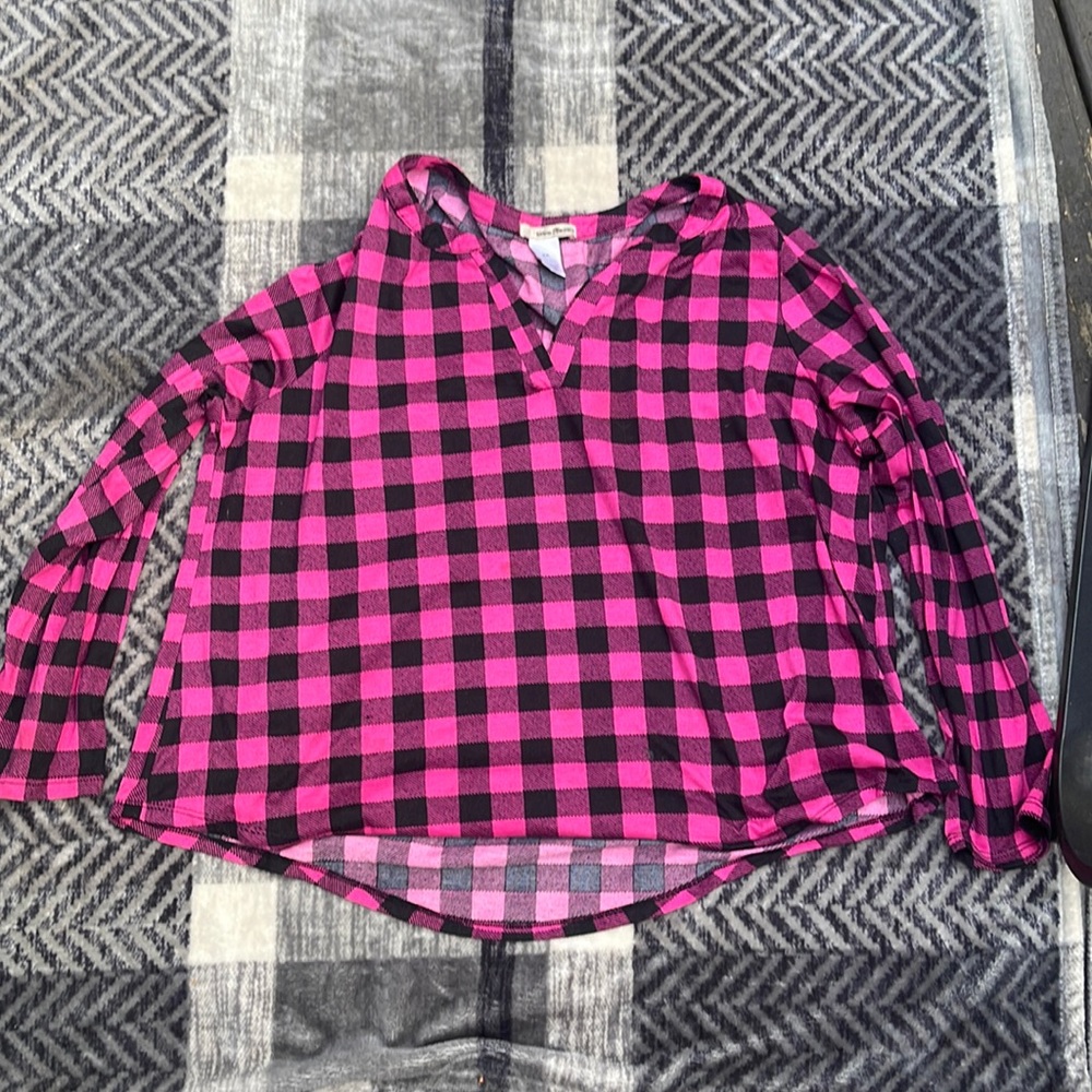 Pink and black women size 2x
